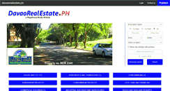 Desktop Screenshot of davaorealestate.ph